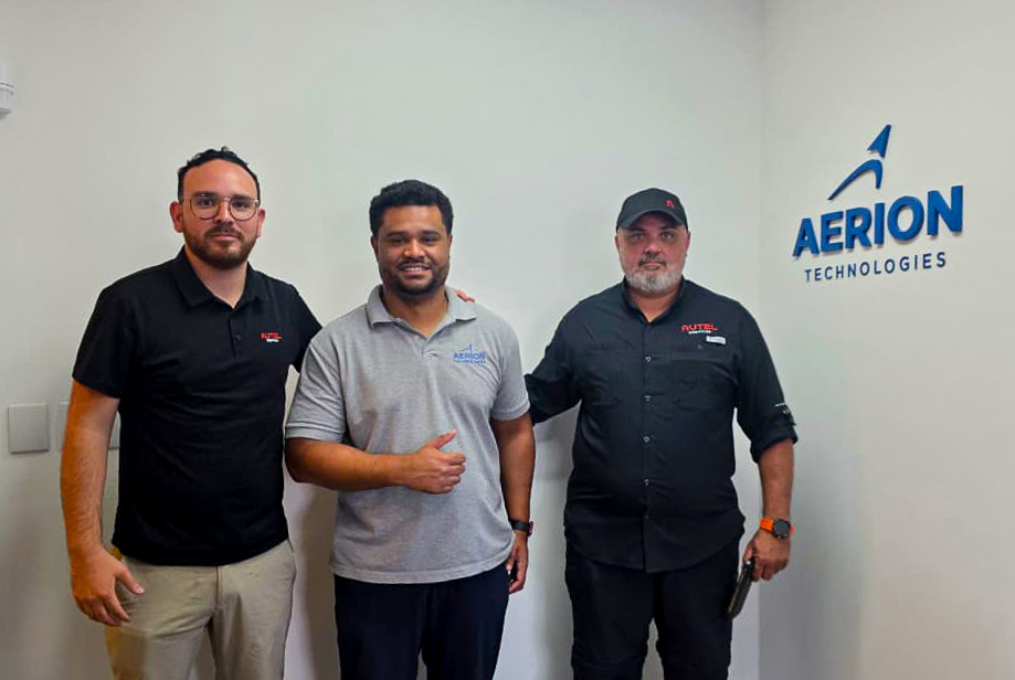 Aerion Technologies fortalece parceria estratégica com visita de executivos da Autel Robotics no Brasil